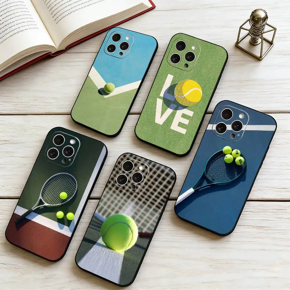 

Tennis culture Phone Case Silicone Soft For IPhone 17 16 15 14 13 12 11 X XR Plus Pro Max Plus