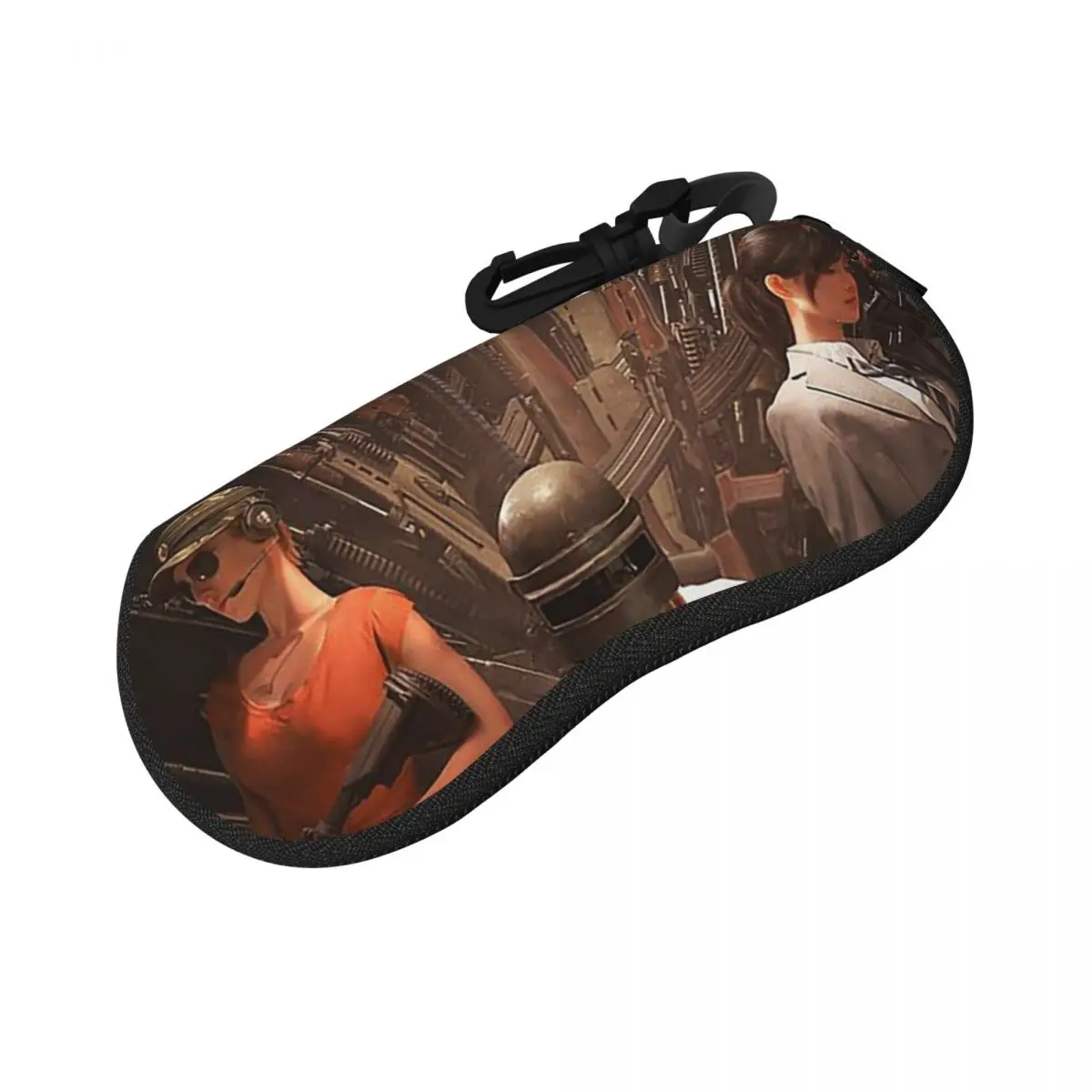 Pubg Battlegrounds لعبة الرماية شل نظارات حافظة نظارات شمسية واقية صندوق النساء الرجال لينة النظارات حقيبة الحقيبة