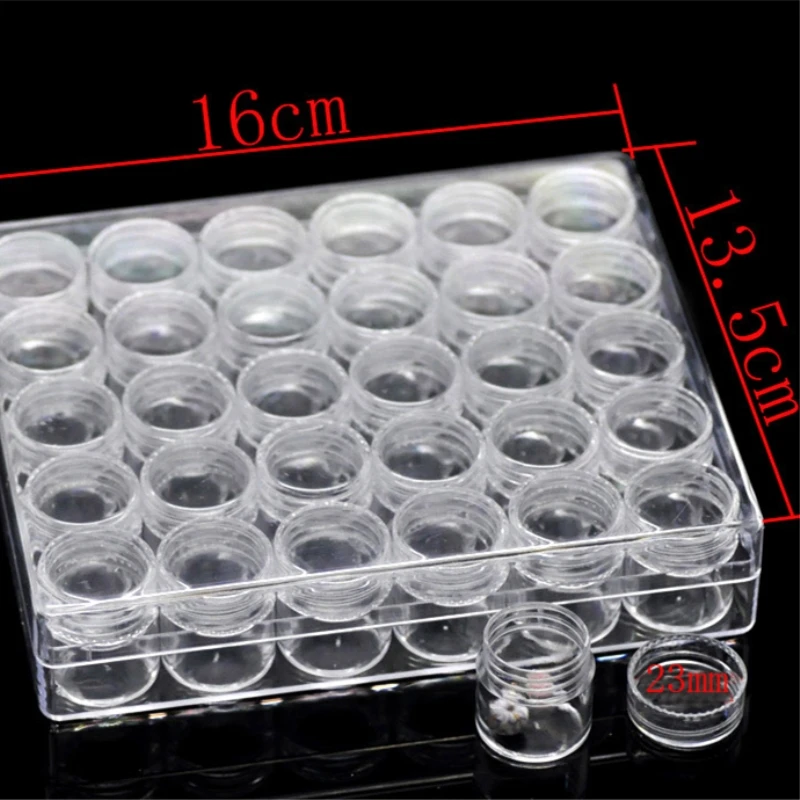 DoreenBeads Plastic Rectangle Acrylic Beads Display Storage Container Heart Clear W/Lid Organizer For Jewelry Case Box