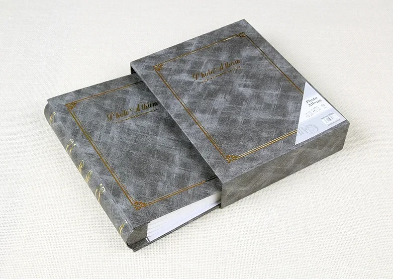 4D Large 6-inch Intert Photo Album 200 Pages Scrapbook Paper Baby Family Scrapbook Albums Wedding Foto Album Scrapbooking Album