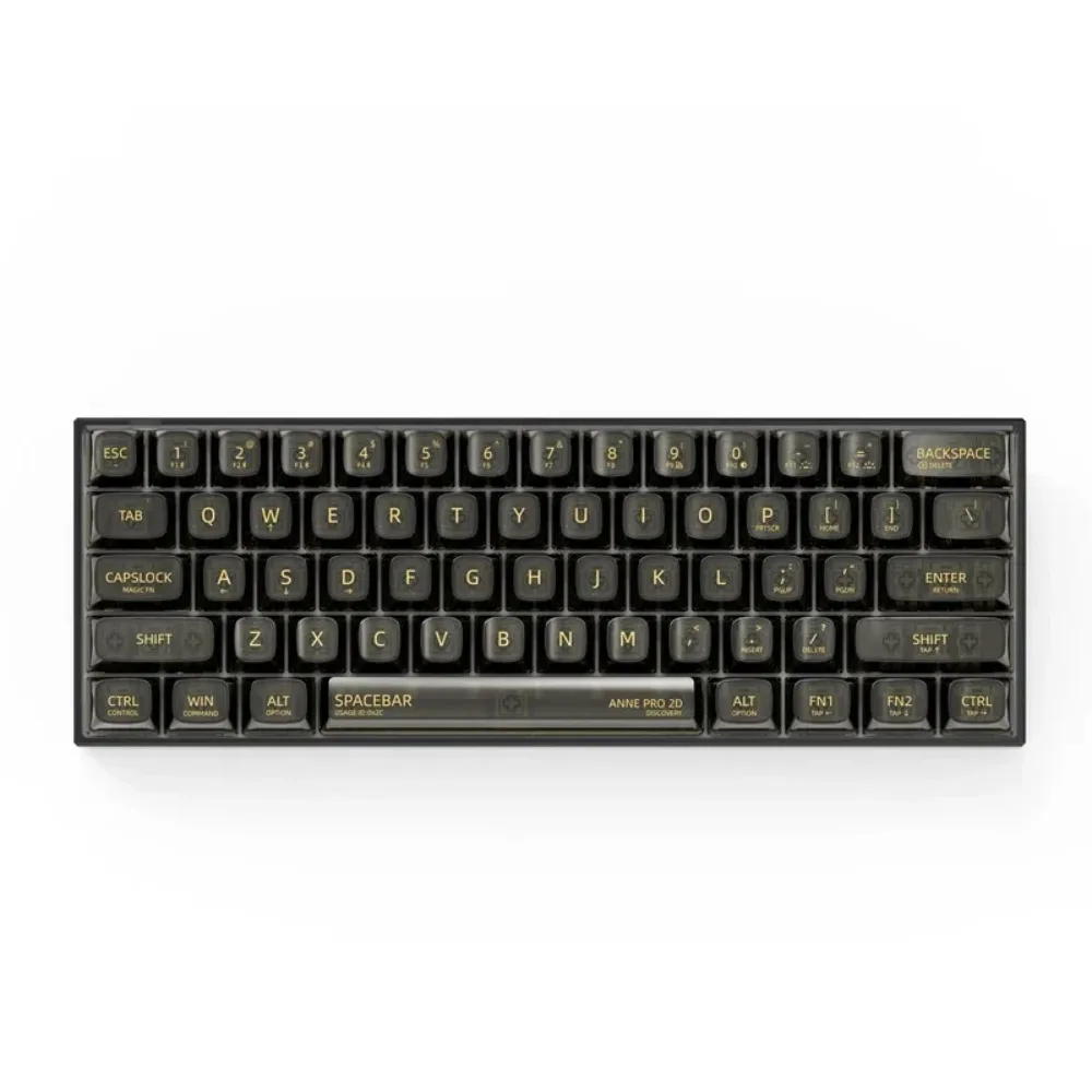 

Anne Pro 2D Mechanical Keyboard Dual-mode Hot Swap RGB Customized E-sports Gamer Keyboard 60% Layout Bluetooth Gaming Accessorie
