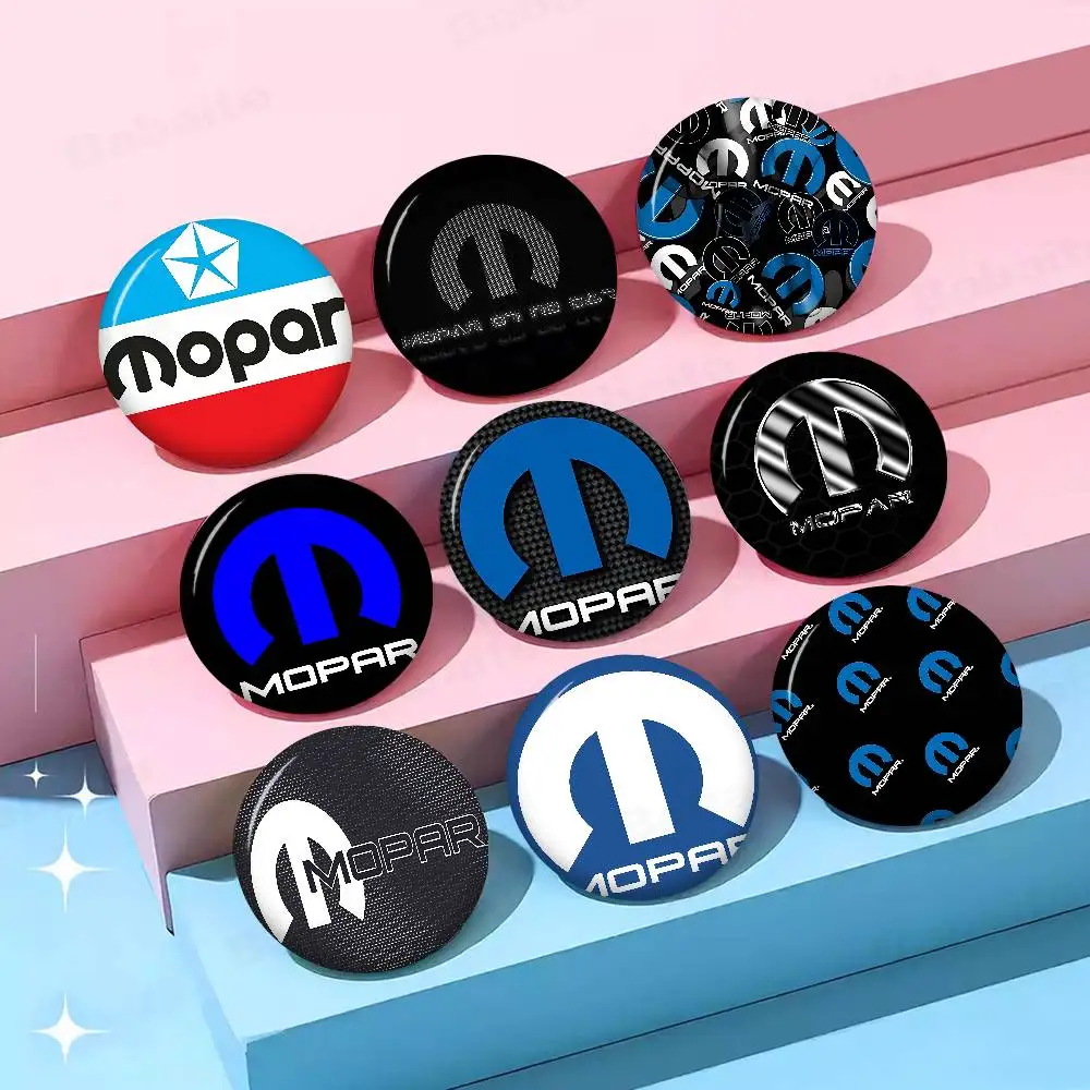 M-Mopar Tinplate Soft Button Pin Brooch Metal Badge Custom Jewelry Accessories Hat Bag Lapel