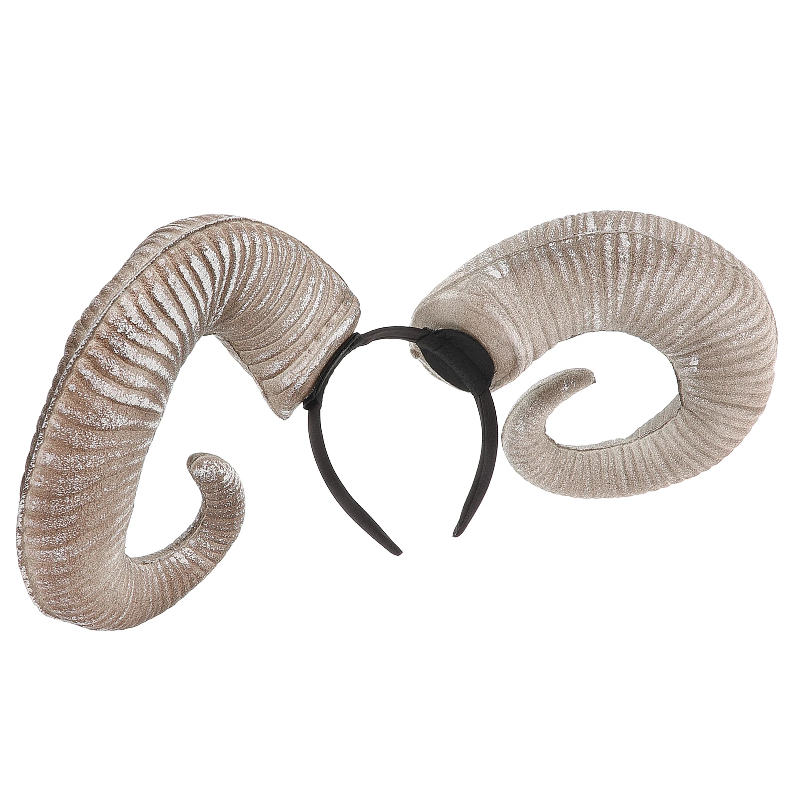 

OX Horn Headbands Headdress Hair Hoops Party Supplies Lightweight Cosplay Accessories Unique Design Decorative Photo Props Great