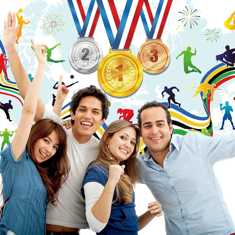 Sport dekorationen Banner gehen für Gold großen Sportplatz Zeichen Banner 70x43 Zoll Sport party Dekorationen für den Sommers port