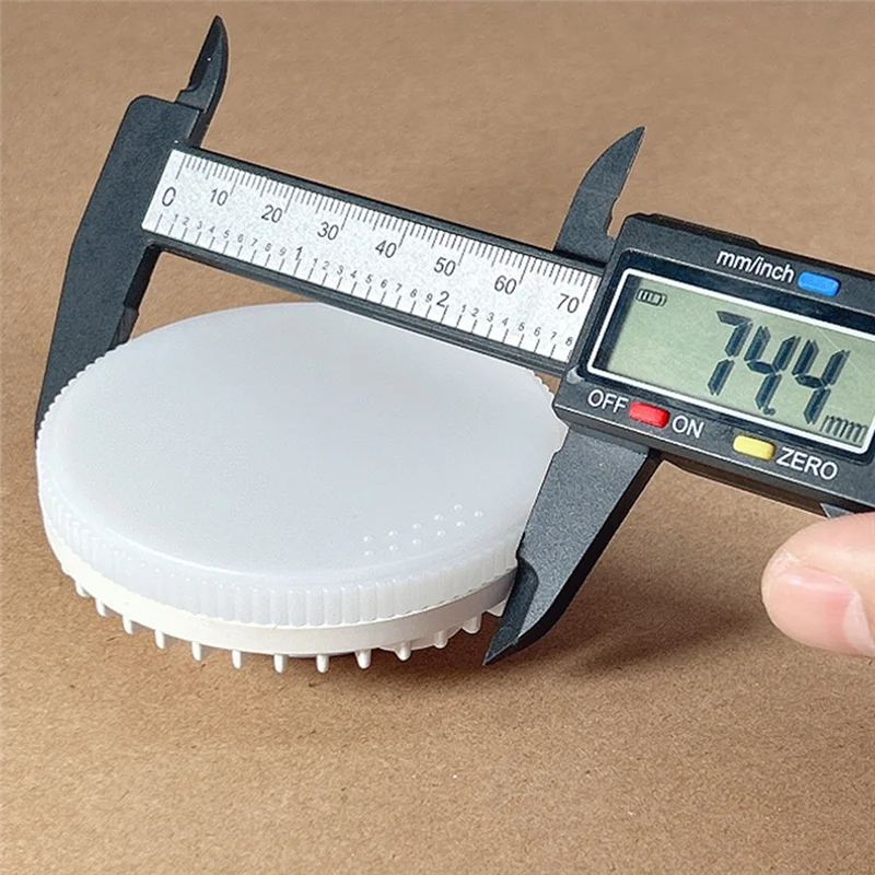 

AS94-10PCS Светодиодный потолочный светильник заподлицо 9 Вт GX53 Встраиваемый круглый потолочный прожектор для шкафов, потолок, витрин