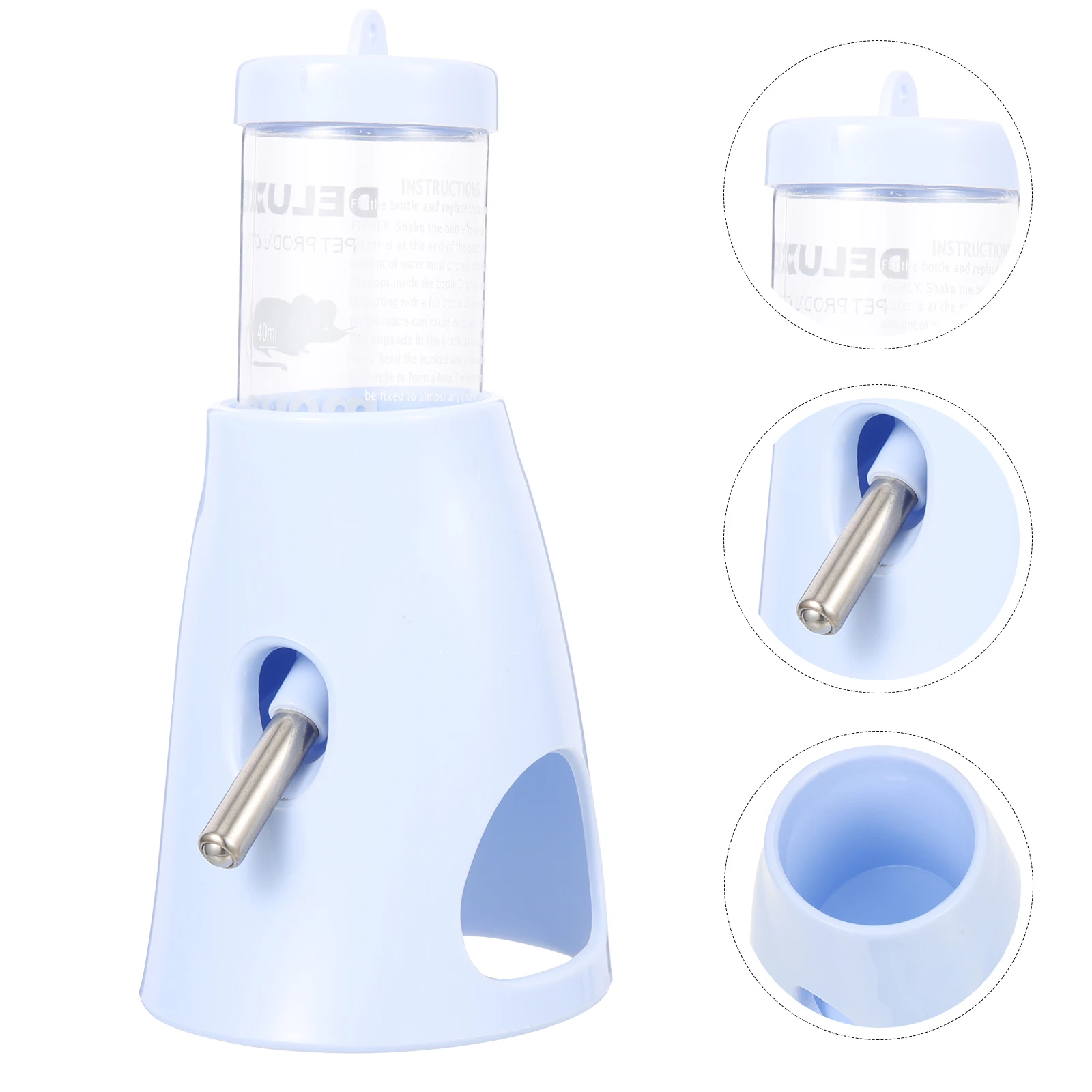 

Leak-proof Drinking Water Device Hamster Feeder Cup Hamsters Pp Feeding