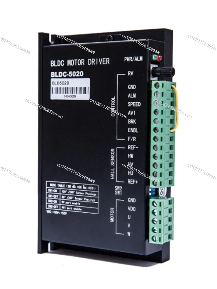 BLDC Motor Driver BLDC-5020 24 V 36 V 48 V DC Brushless Motor 500W Voltage Range 24-50VDC Speed Controller