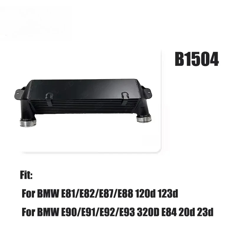 

For BMW 1-Series E81/E82/E87/E88 120d/123d & 3-Series E90/E91/E92/E93 320d Aluminum Intercooler Upgrade New Condition