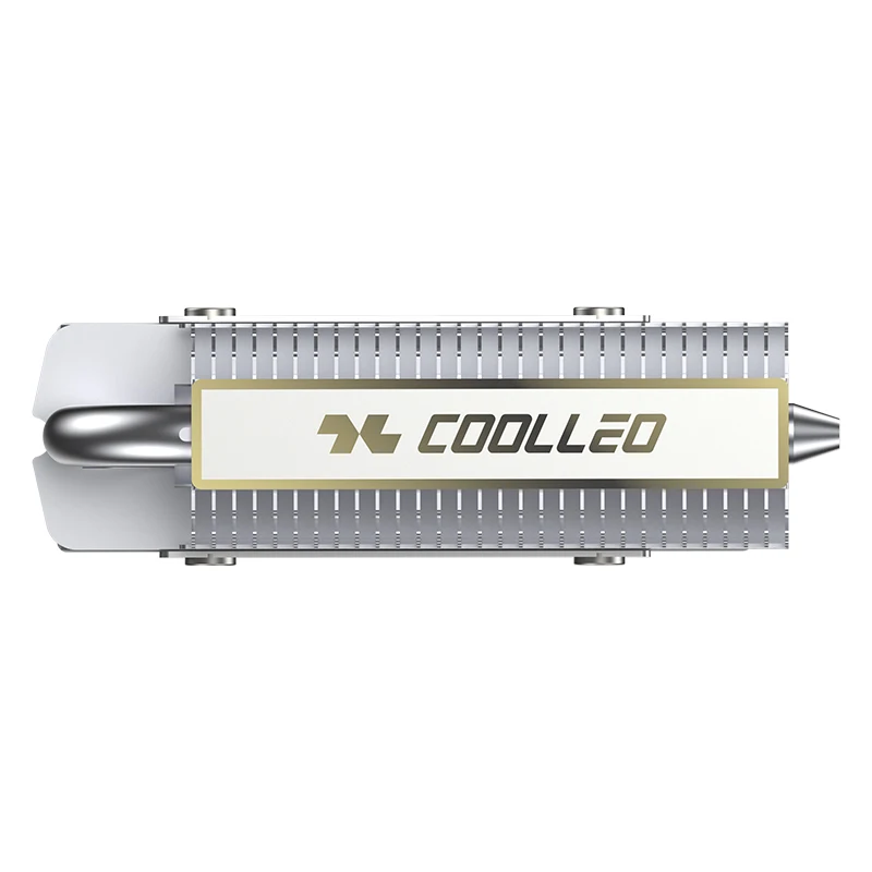 COOLLEO HR-09 M.2 2280 SSD 방열판 완전 전기도금 리플로우 용접 AGHP HeatPipe 2280 NVMe SSD 쿨러