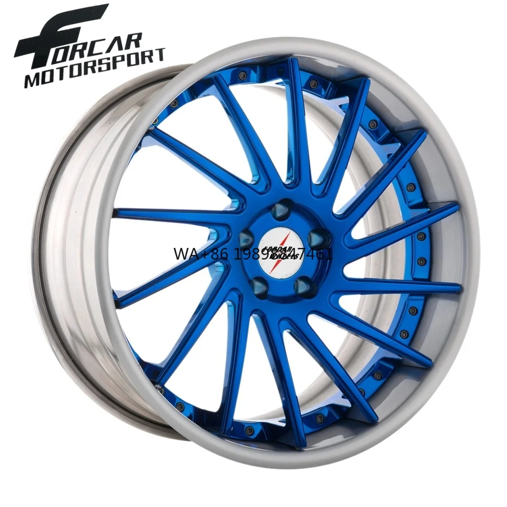 

Forged Wholesale Price Auto Aluminium 18 19 20 21 22 23 24Inch 2-Pcs Sport Rims for Passenger Cars