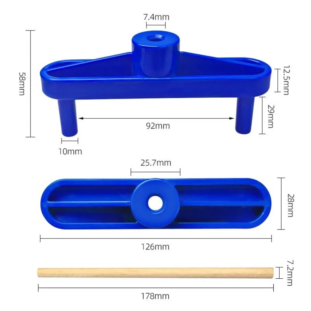 Precise Center Scribe Tool Woodworking Measurement Layout Gauge Marker For Drilling Alignment Professional Crafting Equipment