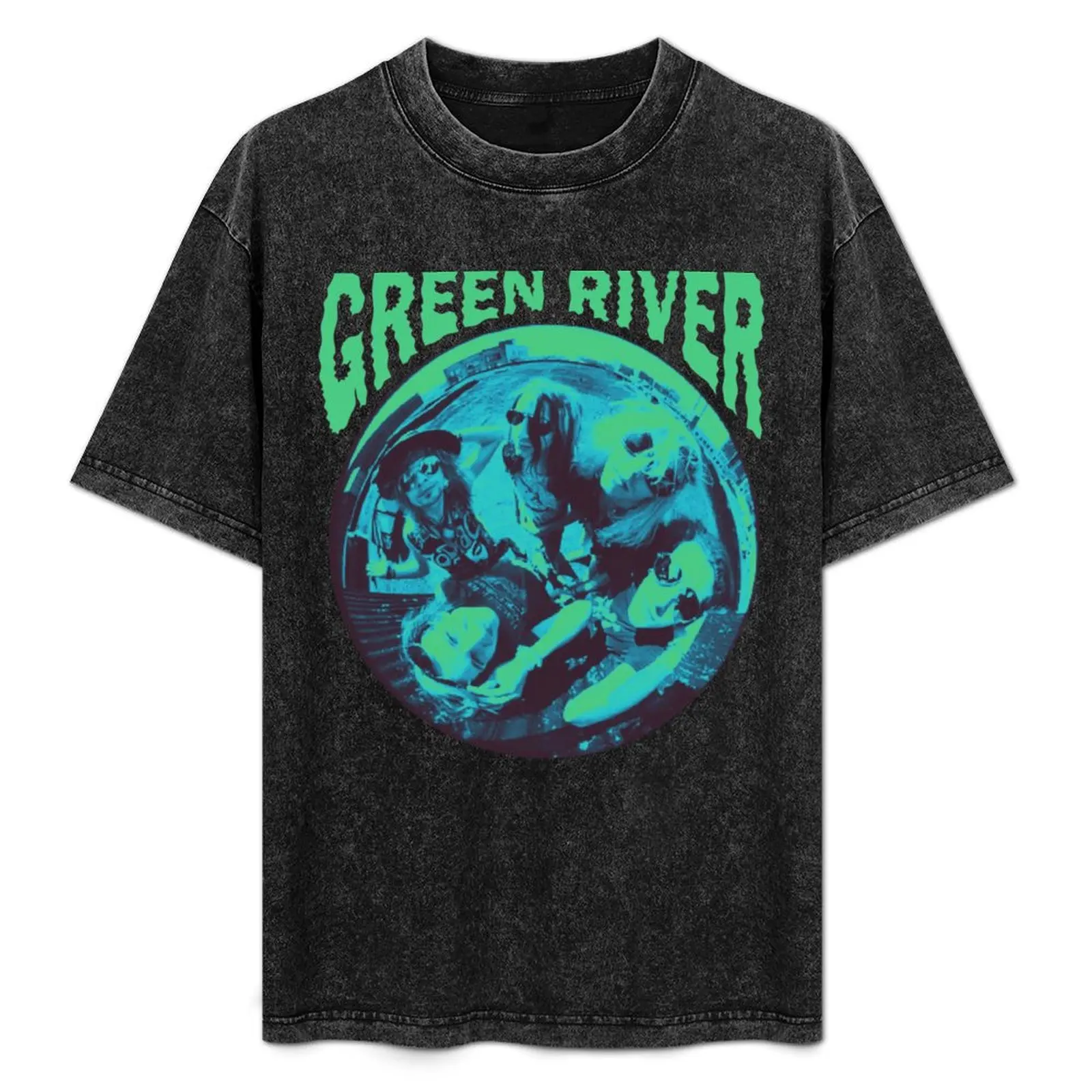 

Green River T-Shirt cotton t shirts man 100% t shirts for man graphic tees T-Shirt