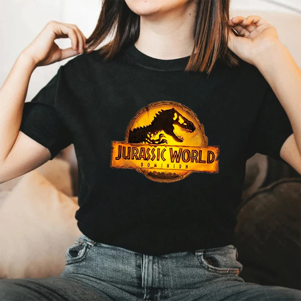 

Jurassic World 2024 New Movie Dominion T Shirt Jurassic Park Shirt Dinosaur Life Vintage Graphic T Shirts Unisex Casual Tops Tee