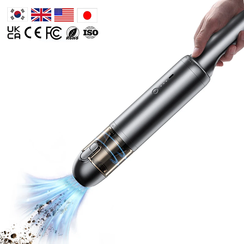 2 In 1 Vacuum And Blower 15000Pa Cordless Powerful Handheld Mini Car Vacuum Cleaner With HEPA Washable Filter