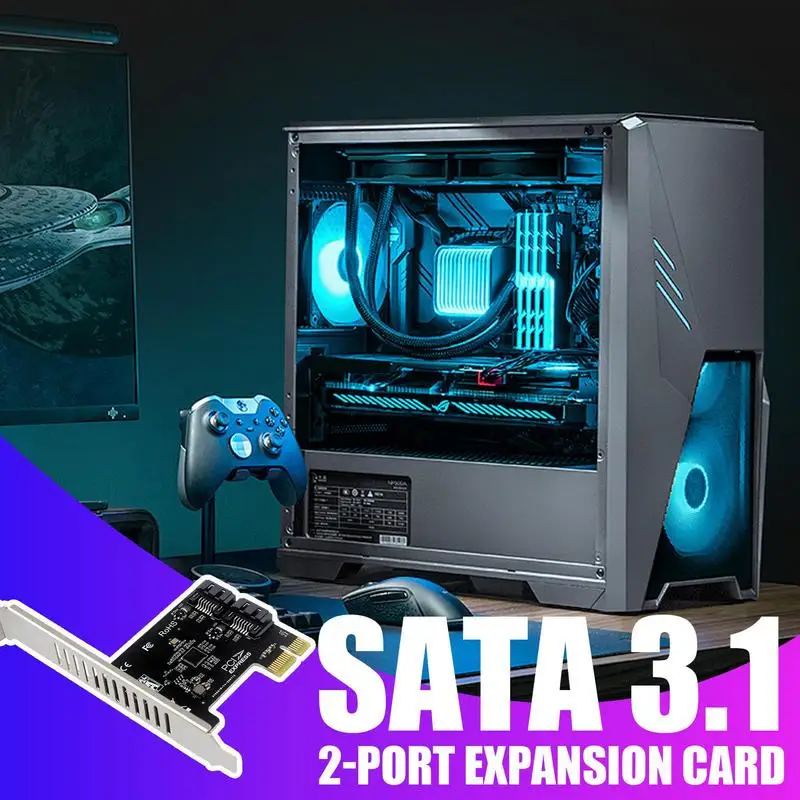 3.0 Controller Card Host Card Controller 2 Port Accessories Cooling Adapter Plug-And-Play For Workstation Systems Desktop