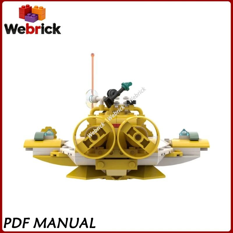 

Конструктор MOC Sunspot Alr2426: Модель космического корабля, 166 деталей, развивающая игрушка, подарок на Рождество