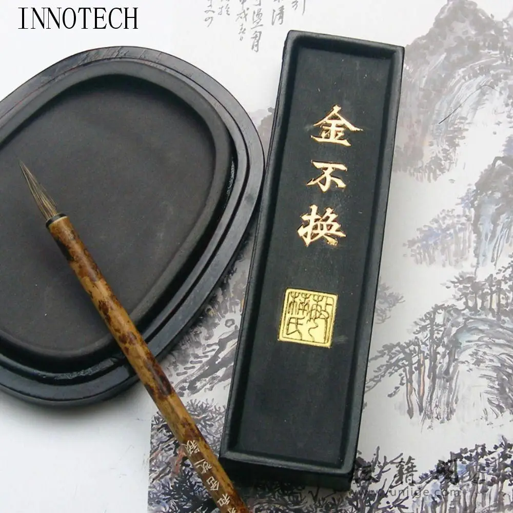 

Винтажная живопись, чернила для каллиграфии, черные традиционные шлифовальные чернила, блок для письма, каллиграфия, твердые чернила для студентов