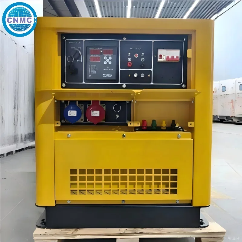 CNMC 10KW 12KW 15KW 18KW Silent Diesel Generators Twin Cylinder diesel generators for home electricity Ready-to-use CE Certified