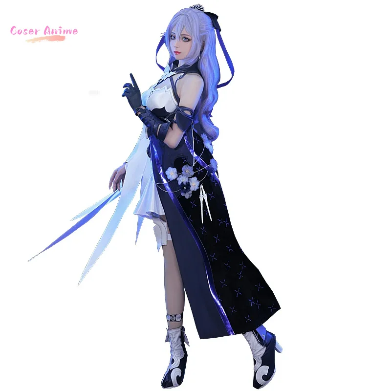 Coser Game Honkai Impact 3 Silverwing: N-EX Косплей Костюм Униформа Хэллоуин Вечеринка для женщин Мужчин Карнавальный реквизит
