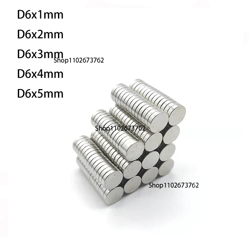 6x2 6x3 N35 Round Adhesive Magnet Strip Ic Magnet for Strong Magnetic Magnets Neodimium Magnesium Imas Magnetic Brackets Solder