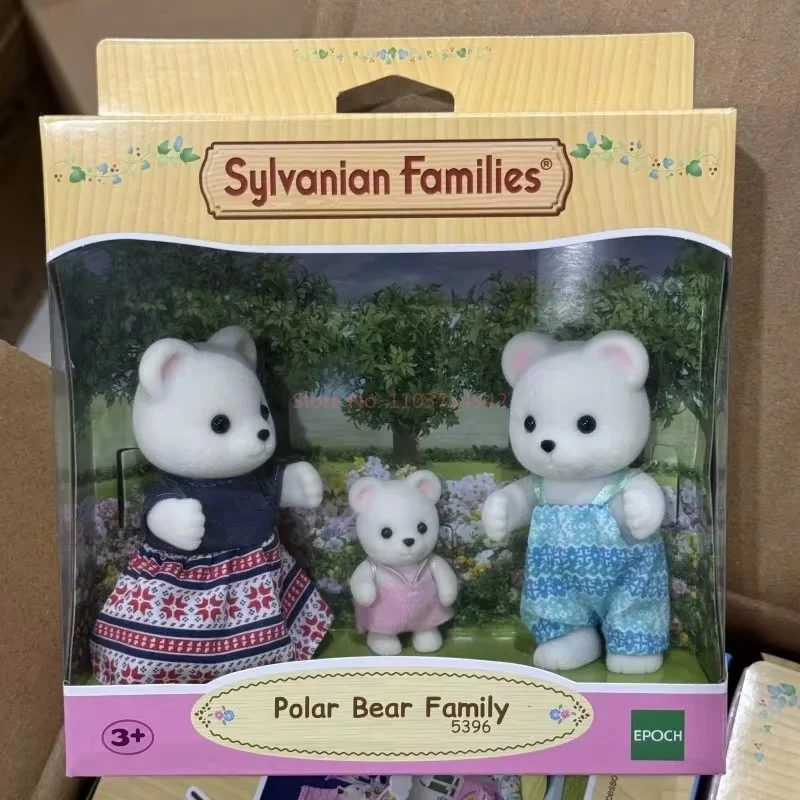 Sylvanian Families Anime Figures Cute Baby Series Figure Pvc Statue Model Doll Collection Ornament Gift Ternurines Figure Toy