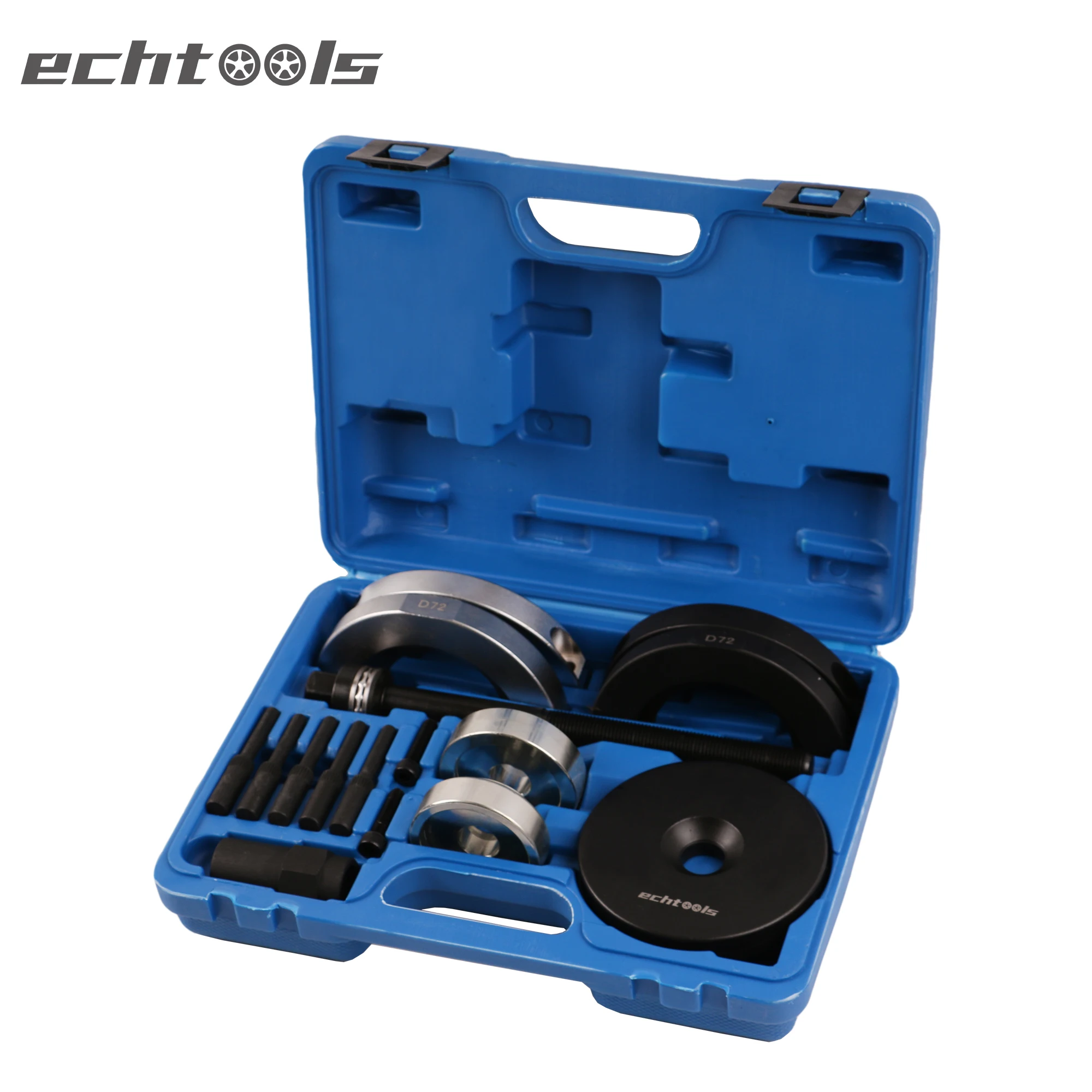 72mm Car Front Wheel Hub Bearing Disassembly Tool, Front Wheel Hub Puller Tool for Touareg Metway T5