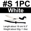 1pc size s white