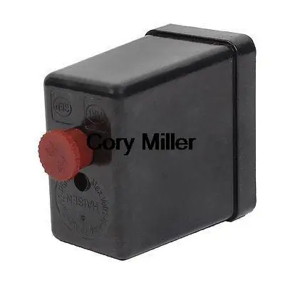 Air Compressor Accessory Pressure Switch Valve Housing Shell 240V 20A