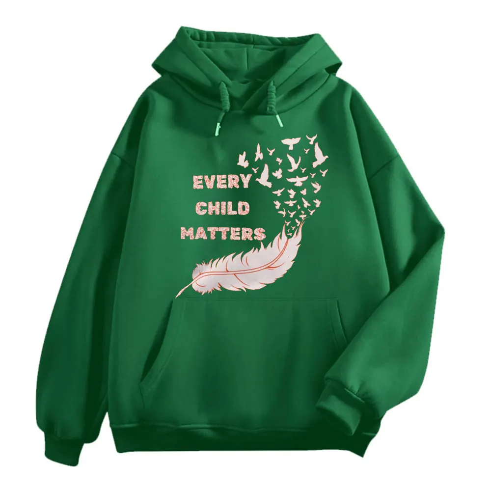 Every Child Matters Hoodie Truth and Reconciliation Day Clothing September 30 Orange Sweatshirt Men Women Printed Streetwear