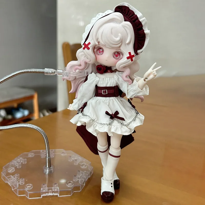 

Lulu Lingwushi Series слепая коробка, 12 предметов, экшн-кукла Bjd, милая настольная фигурка, коллекционный подарок для девочек, оригинальный продукт на складе