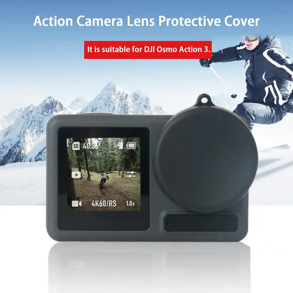 Ống Kính Thực Tế Chống Dầu Thực Mô Hình Camera Hành Động Bảo Vệ Ống Kính Ốp Lưng