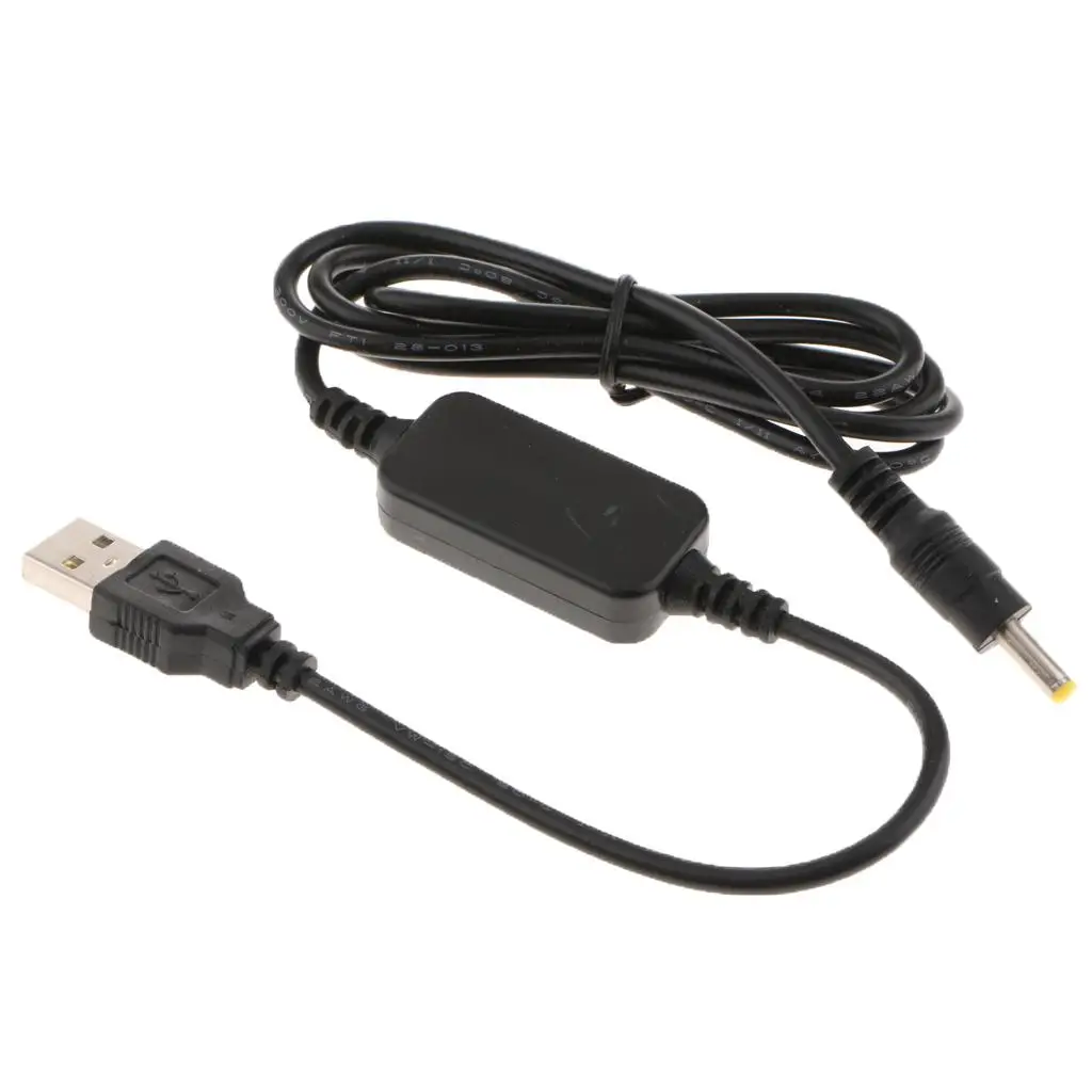 

USB 4.0x1.7mm DC Coupler Power Cable Emulsion Charger Cord for Uninterrupted Camera Use