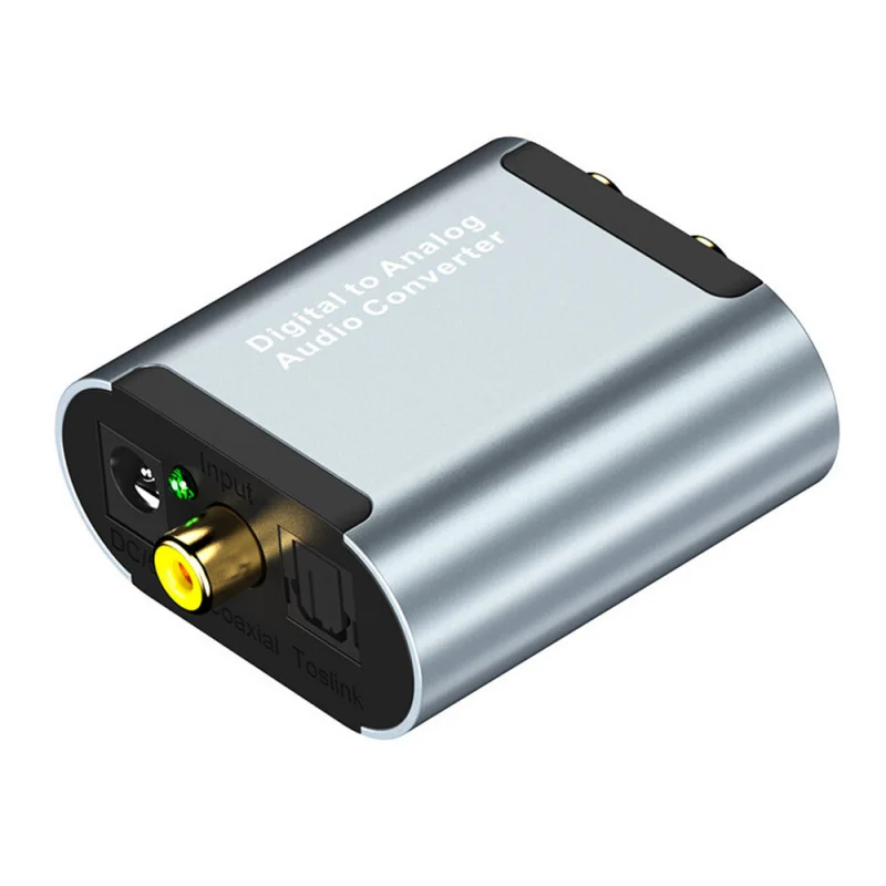 Z Optical Fiber Coaxial Digital to Audio Converter RCA Adapter for PS4 Xbox One