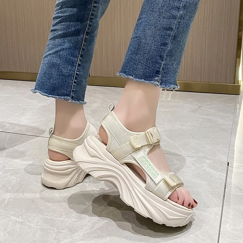 Sports Sandals for Women 2023 New Thick Sole Women Shoes Fashion Beach Shoes Casual Woman Shoes for Women Zapatos De Mujer