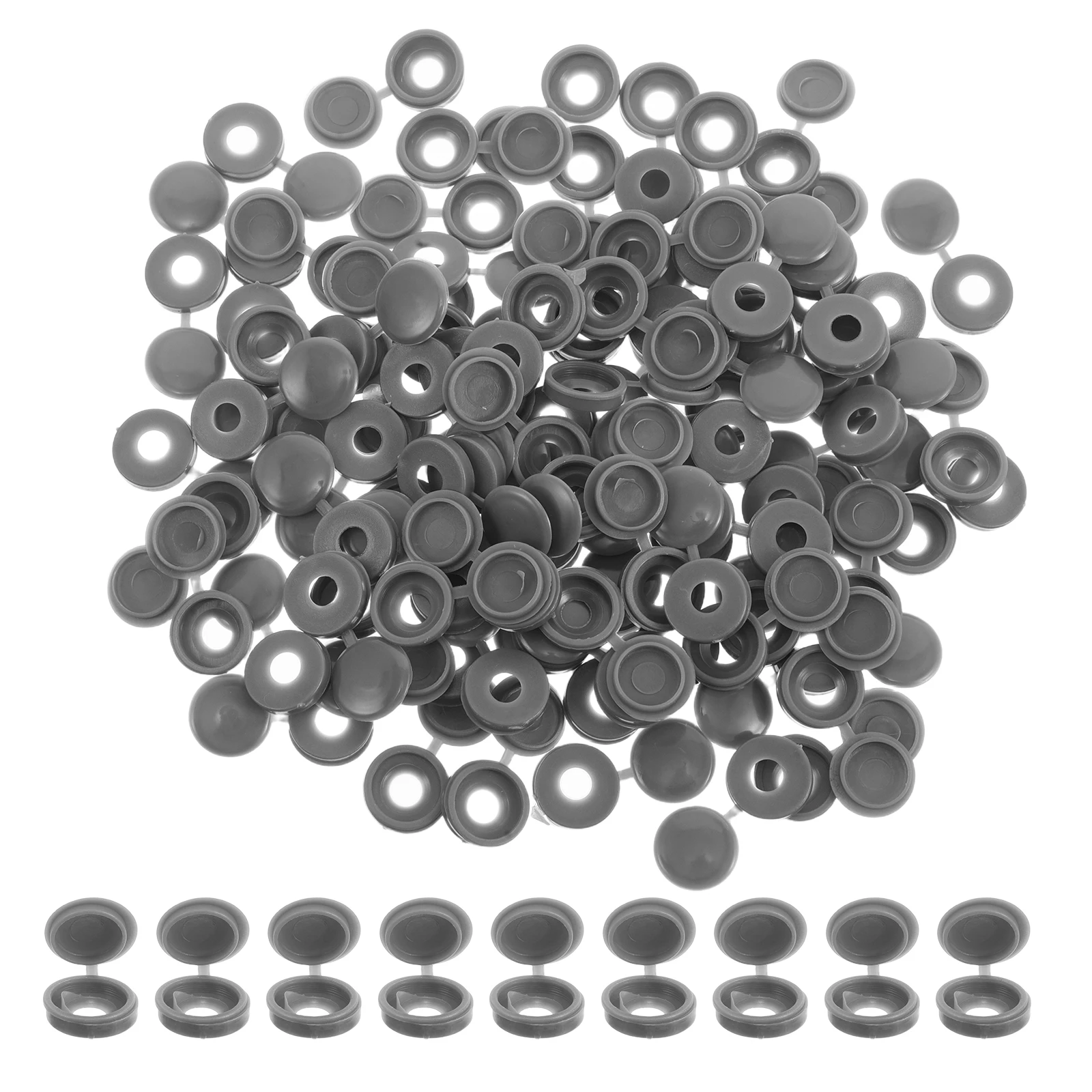 200 pezzi di copertura decorativa, tappi a vite incernierati, coperture per mobili, decorazione per lavatrice