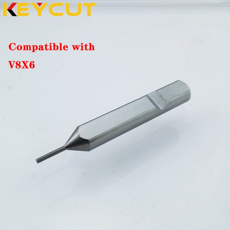 V8/X6 2.0mm milling cutter 1.0mm Tracer Fits V8 X6 Automatic Key Duplicating Machine Locksmith Tools