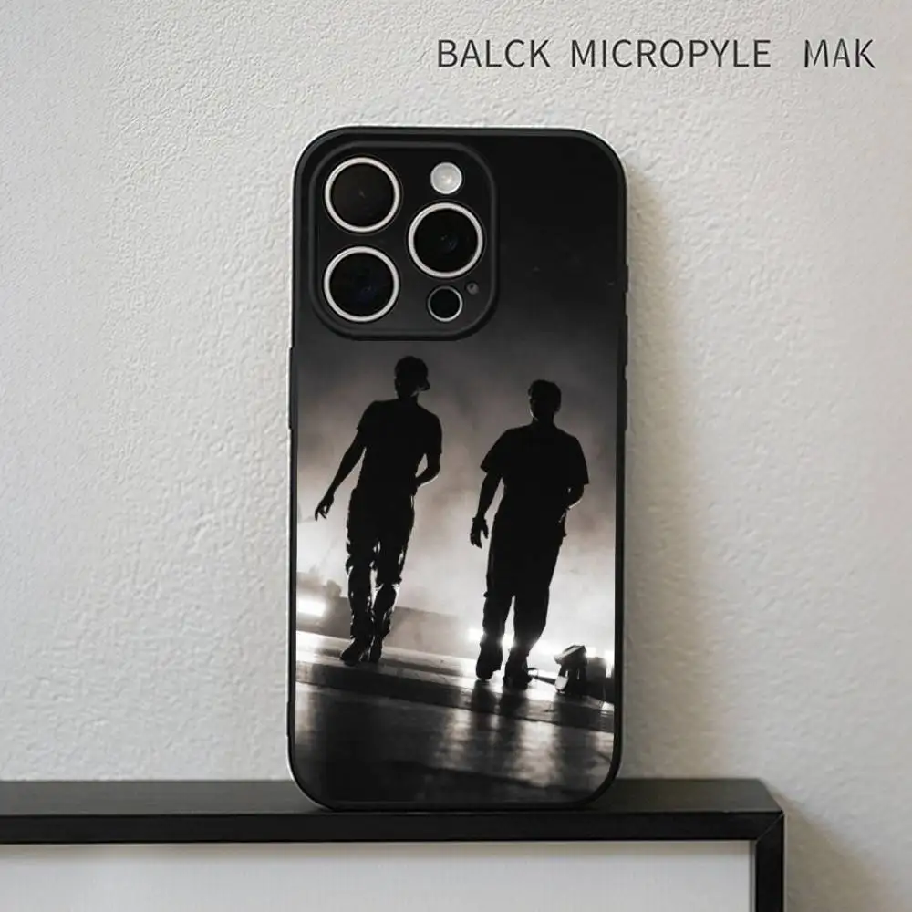 Marcus And Martinus Music   Phone Case For iPhone17,16,15,14,13,12,11 Plus,Pro Max Soft Black Cover