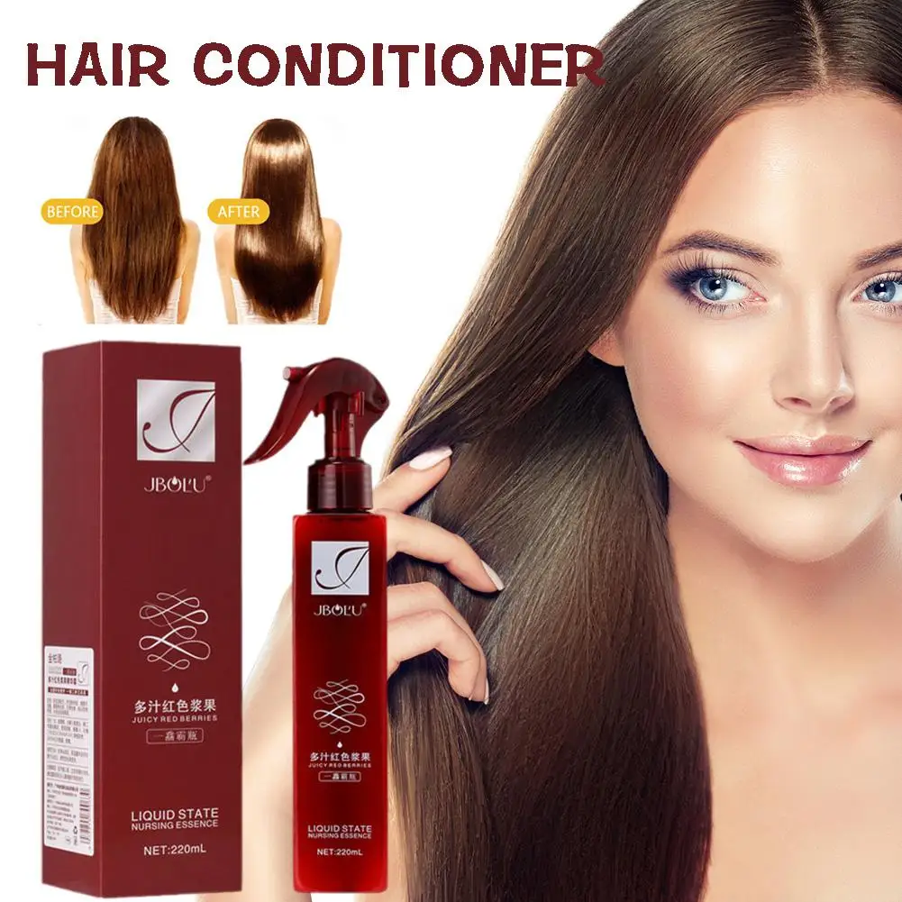 

220ml Essence Hair Mask Conditioner SprayLeave-in ConditionerTreatment Hair Hair Care Infusing Nutrition Solution Keratin R W5C1