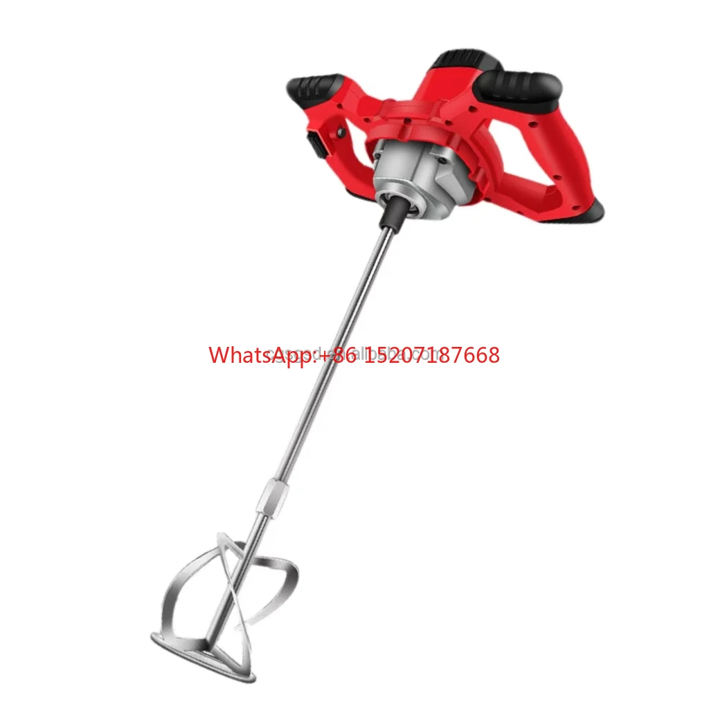 

Factory Hot Sale Multi Function High Speed Mini Portable Electric Agitator Plaster Cement Paint Stainless Steel Mixing Rod Mixer