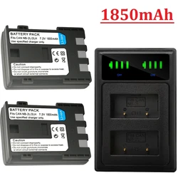 NB-2LH NB 2L 2LH NB-2L Battery + Charger 1850mah for Canon EOS Rebel XT XTi 350D 410D G7 G9 S70 S80 ZR500 ZR950 ZR960 HG10 HV40