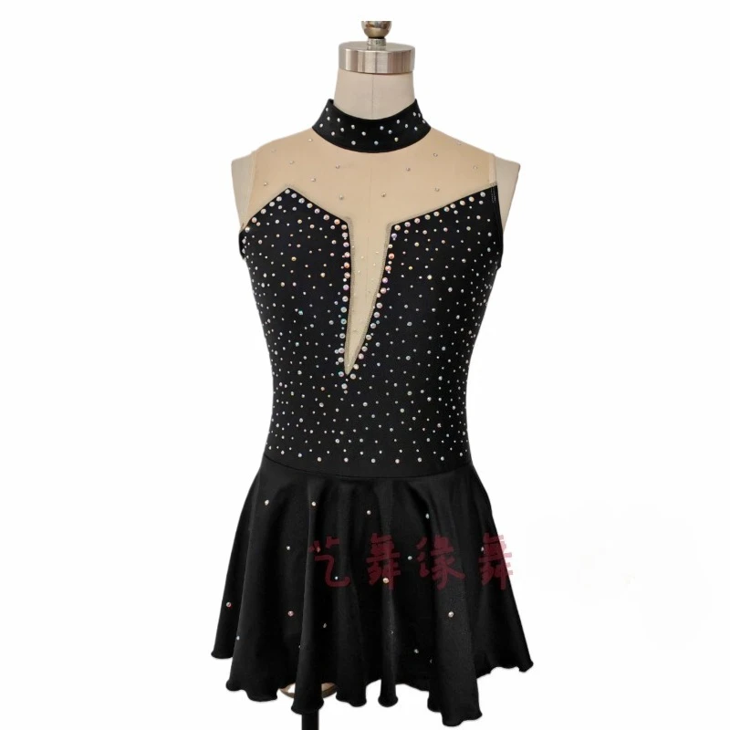 

customized figure skating performance costumes ice skating dress pole dancing acrobatics aerial yoga rings silk dance stage