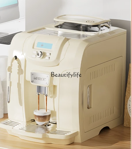 Auto Coffee Machine Italian Home Grinding Integrated Office Commercial Use