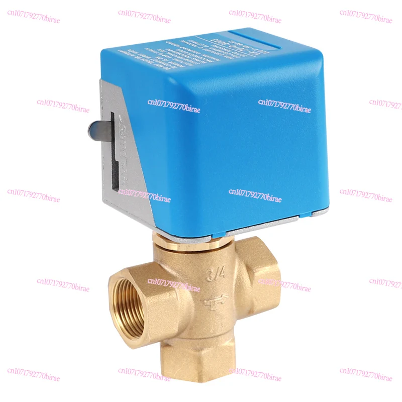 

Electric Two-way Valve VA7010 Brass Globe Three-way Fan Coil Air Conditioner Water Switch