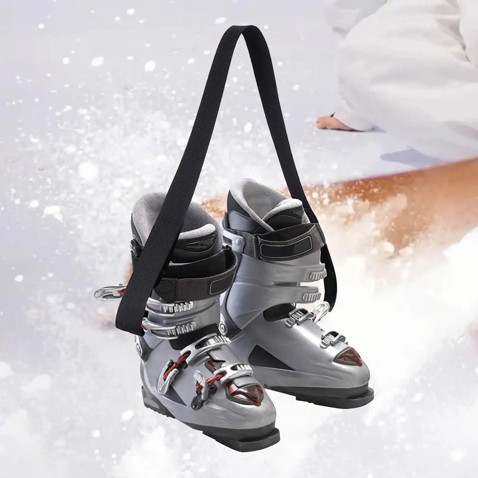 Moda Ski Boot Correias para transportar rolo, Skate Leash Strap