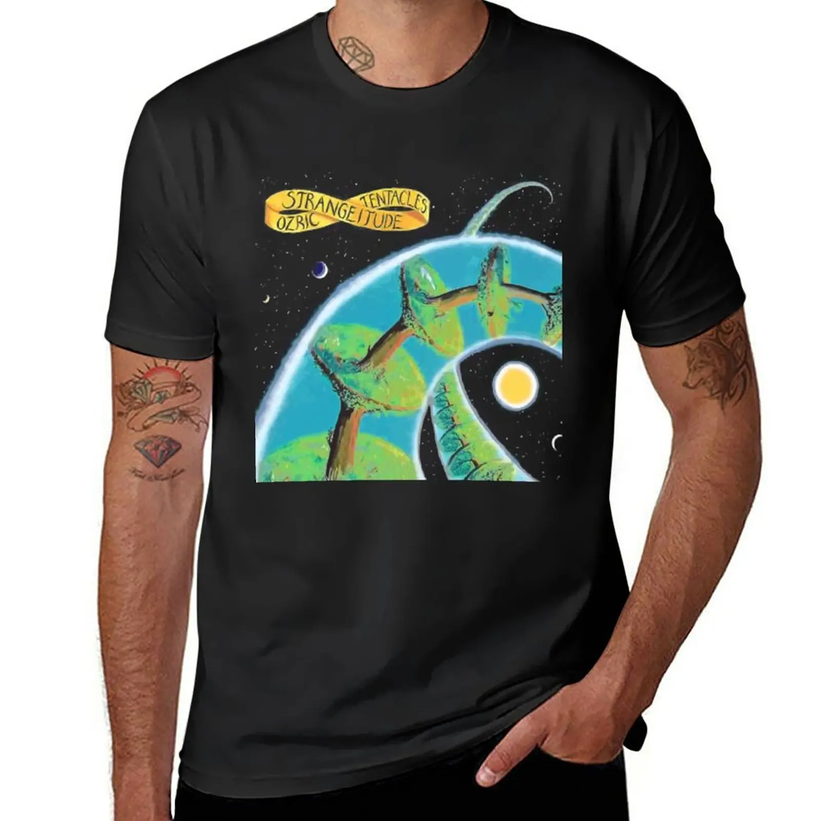 

New Ozric Tentacles - Strangeitude T-Shirt sublime t shirt custom t shirt Blouse Men's clothing