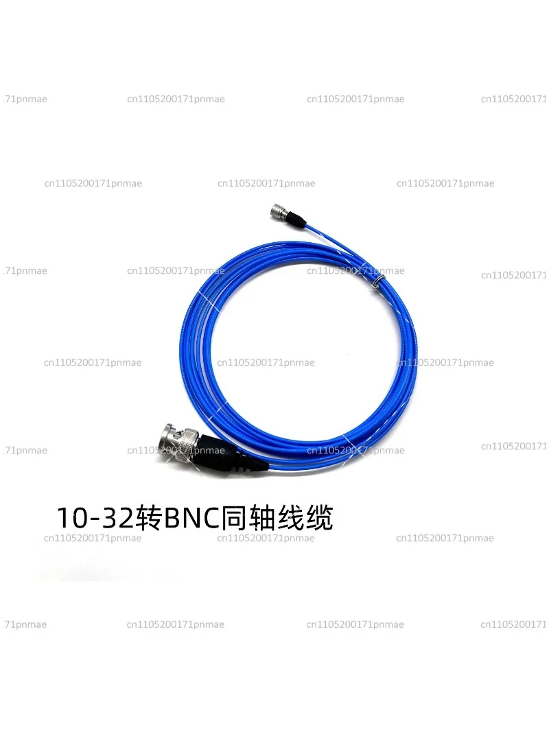 Coaxial Cable 10-32 Turns IEPE Sensor Connection Line High-Temp Vibration Acceleration Test
