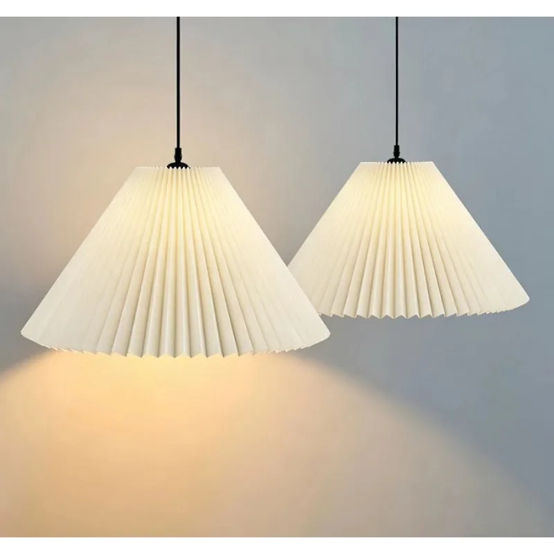 Set of 2 Pleated Empire Lamp Shade (Assemble required) 3.2