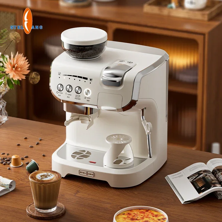 Commercial Single Serve Coffee and Tea Maker Electric 3 in 1 Multi Cap sule Coffee Maker with Grinder Machine