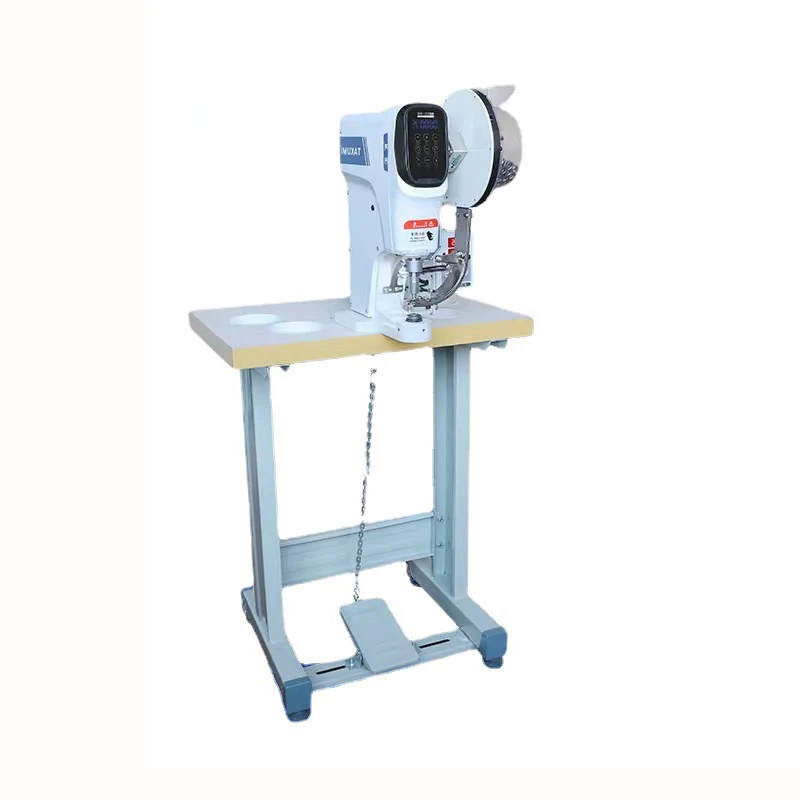 New Clothing Semi-automatic Hole Machine Leather Binding Buckle Machine Round Buckle Machine One Tray Three Purposes