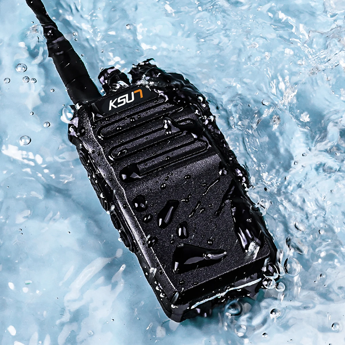 KSUT P88 Professional Long Range Walkie Talkie Vhf Marine Band Radio with Antenna Portable Two Way Radio Transceiver Station